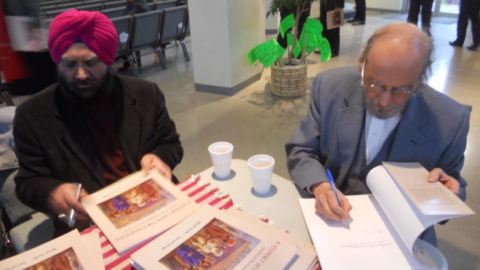 Ajmer Rode and Jarnail Artist signing -photo by Mandeep Wirk 21feb2016