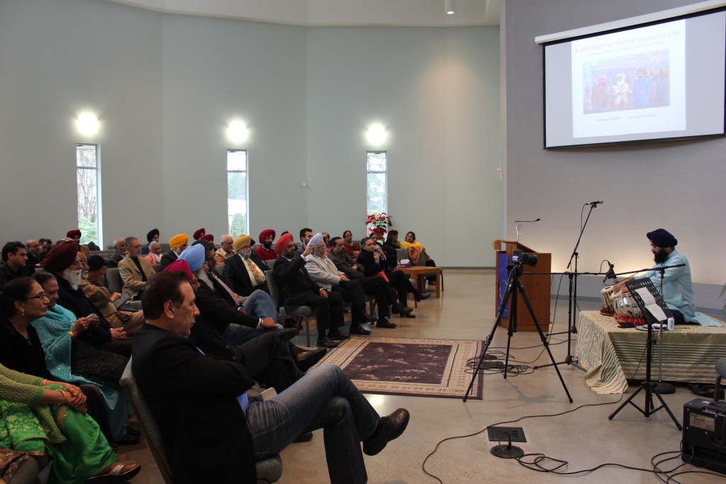 A view of the audience